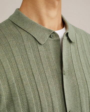 WE Fashion Regular fit Ing - zöld