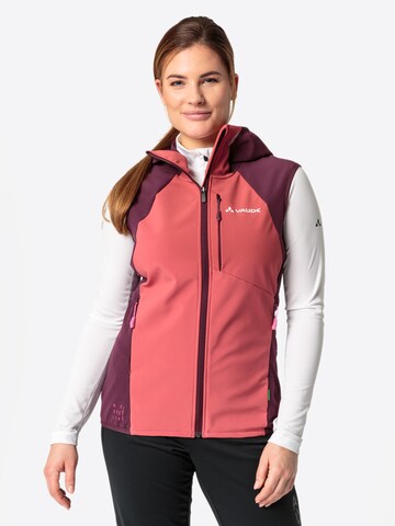 VAUDE Sportbodywarmer 'Larice VE II' in Rood: voorkant