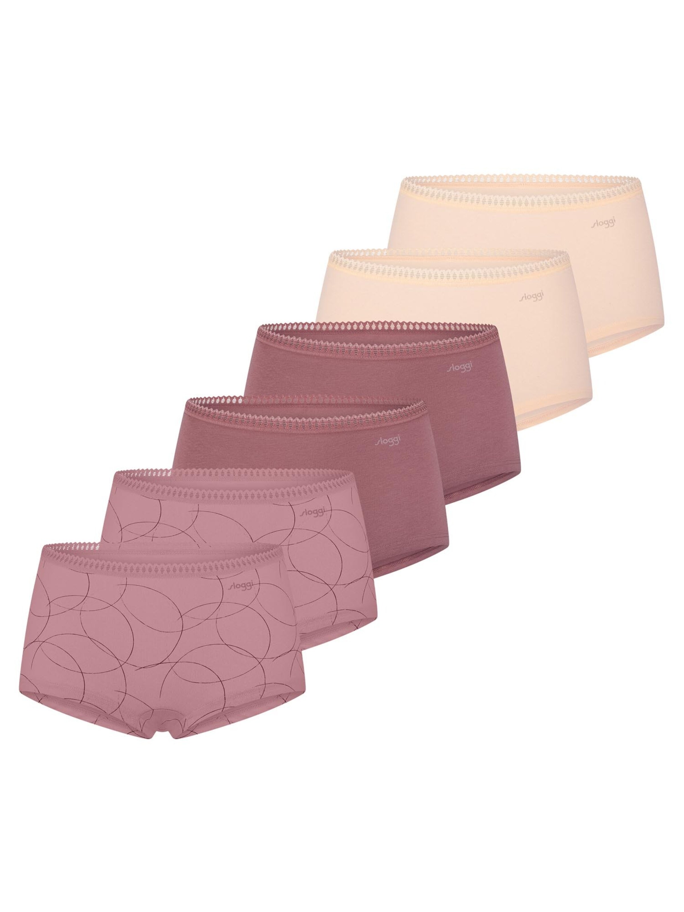 SLOGGI Boyshorts 'GO Crush' in Pink: front