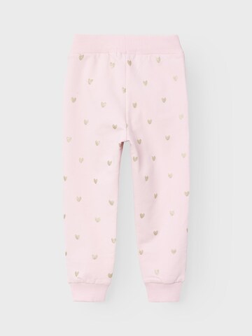 Effilé Pantalon 'FLOW' NAME IT en rose