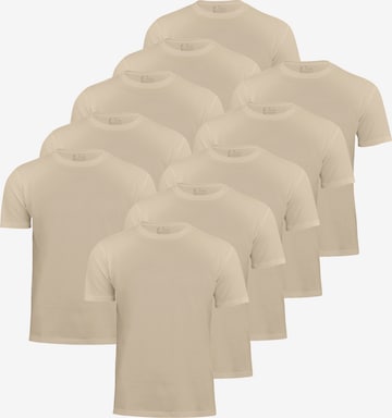 Cotton Prime T-Shirt in Beige: Vorderseite