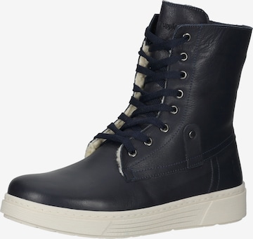 HUSH PUPPIES High-Top Sneakers in Blue: front