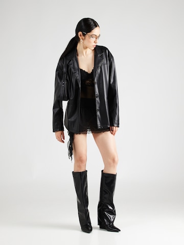 Nasty Gal - Saia em preto