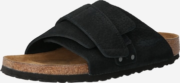 BIRKENSTOCK Pantofle 'Kyoto' – černá: přední strana