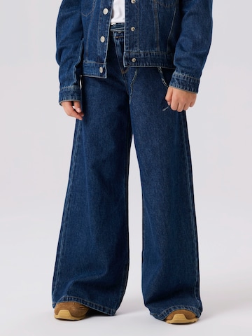 NAME IT Wide leg Τζιν 'NKFBELLA' σε μπλε: μπροστά