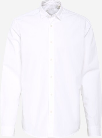 Chemise ESPRIT en blanc : devant