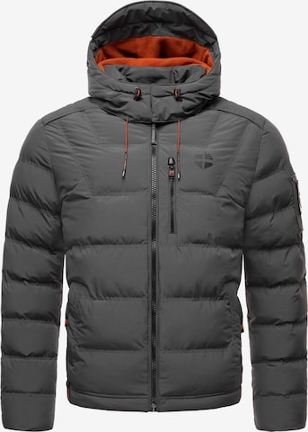STONE HARBOUR Winter jacket 'Arvidoo' in Grey