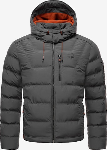 Veste d’hiver 'Arvidoo' STONE HARBOUR en gris : devant