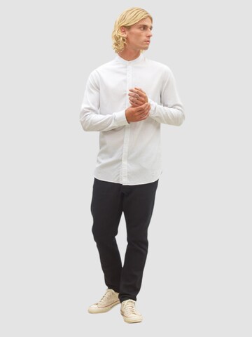 Slim fit Camicia 'Oxford Melange' di NOWADAYS in bianco