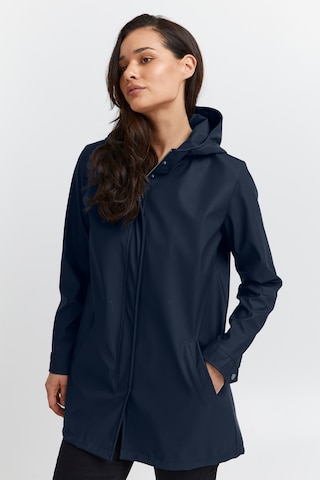 Fransa Between-Season Jacket in Blue: front