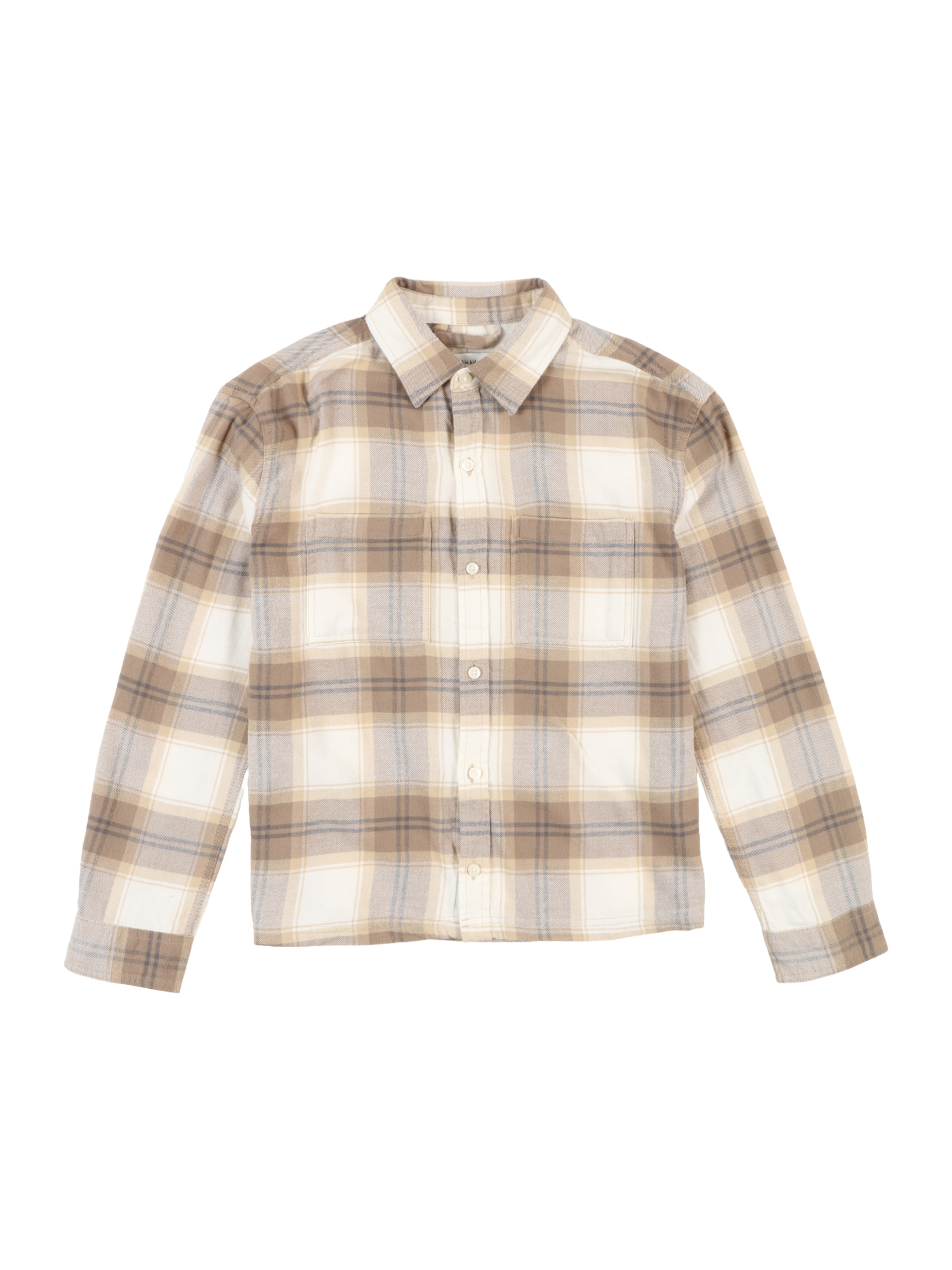 Abercrombie & Fitch Rovný strih Košeľa - Biela: predná strana