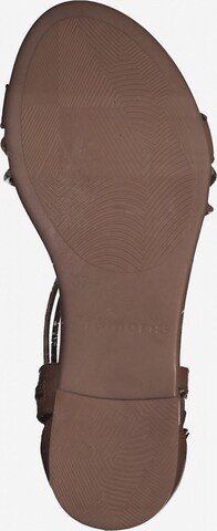 TAMARIS Strap Sandals in Brown