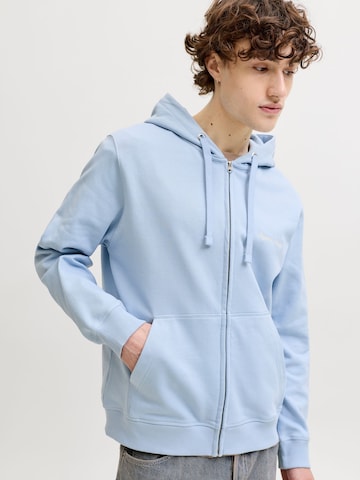 JACK & JONES Sweatvest 'JORNorrebro' in Blauw