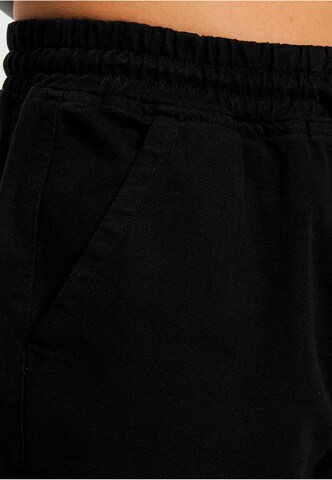 DEF Loosefit Cargojeans in Zwart