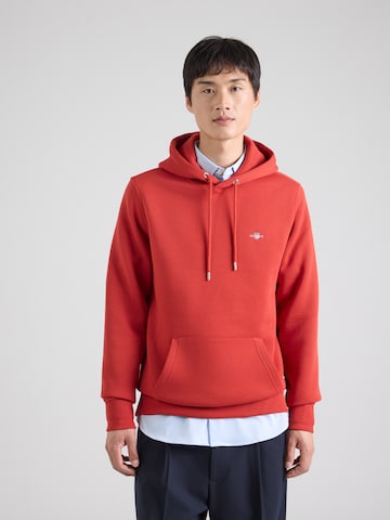 Sweat-shirt GANT en rouge : devant