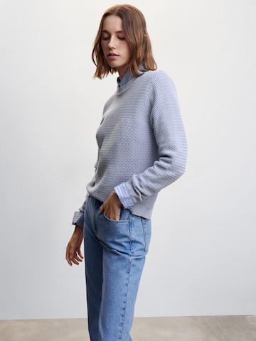 MANGO Sweater 'Catala' in Blue: front