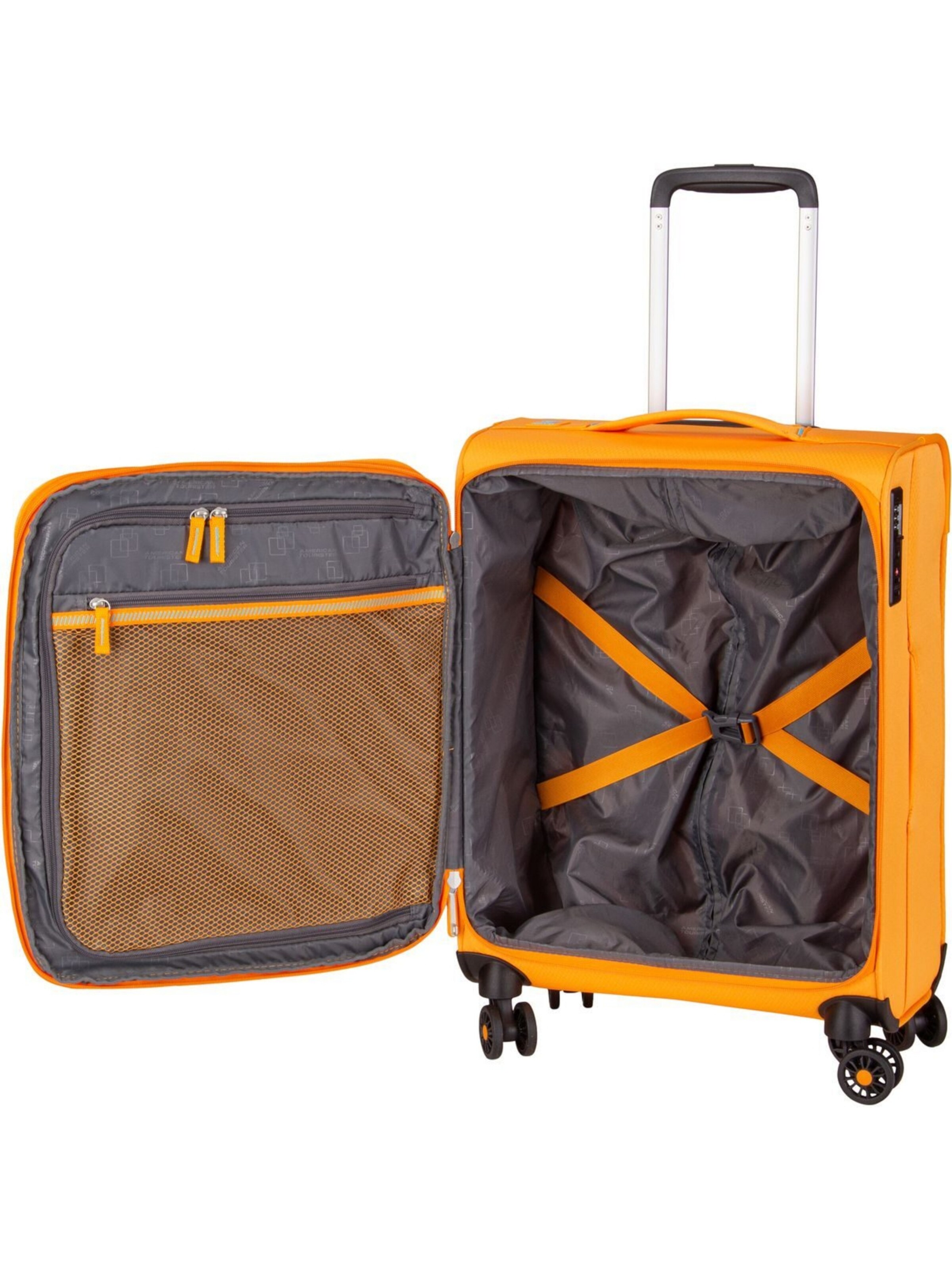 American Tourister Cart 'Aerospin Spinner S' in Orange