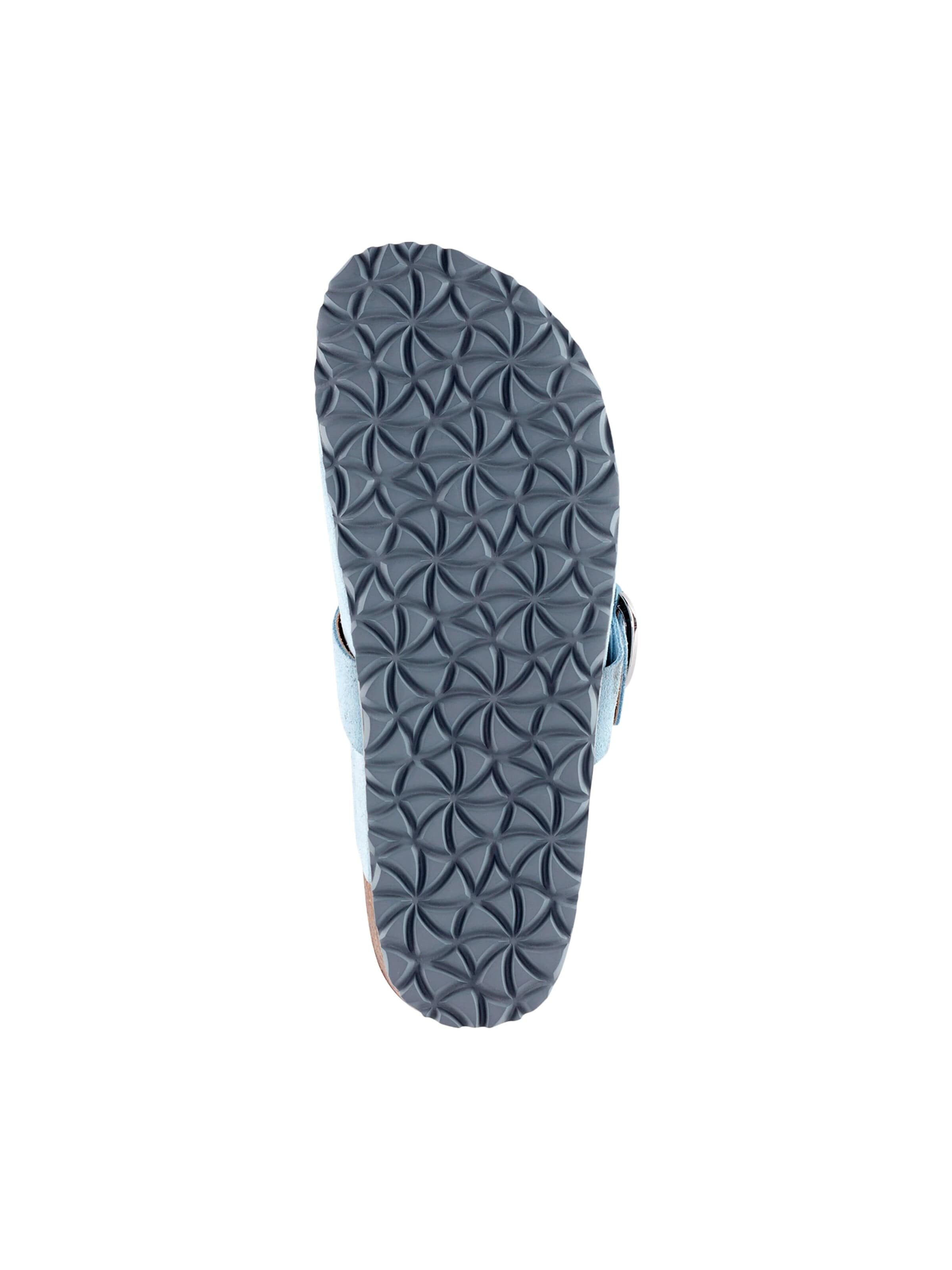 Tamaris - Zapatos abiertos 'Leder-Pantoletten' en azul