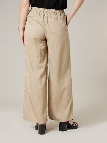 Deeluxe Loose fit Pants 'AZENOR' in Beige