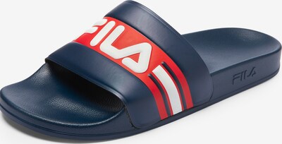 FILA Beach & Pool Shoes 'OCEANO' in Dark blue / Red / White, Item view
