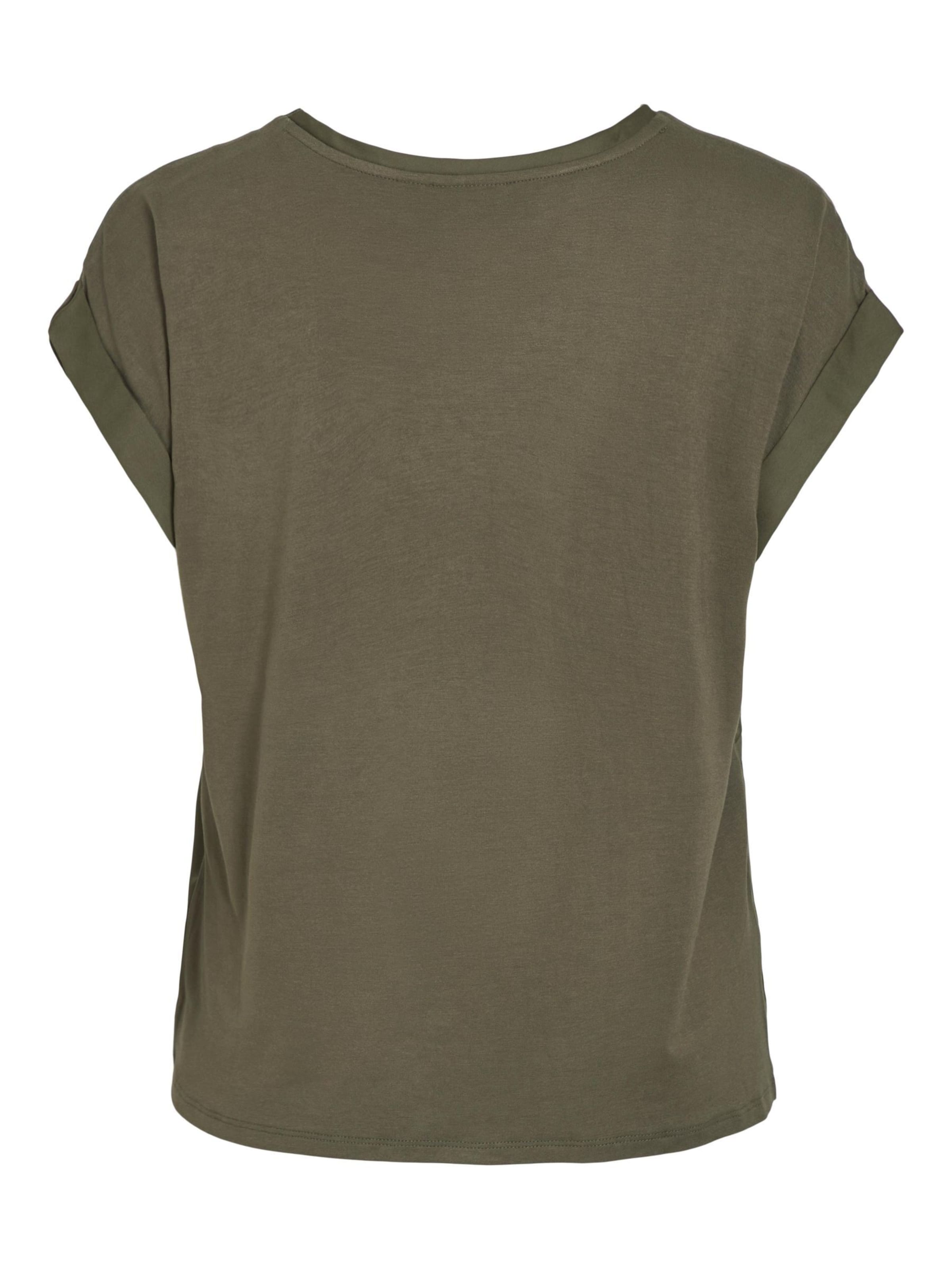 VILA - Camiseta 'Ellette' en verde