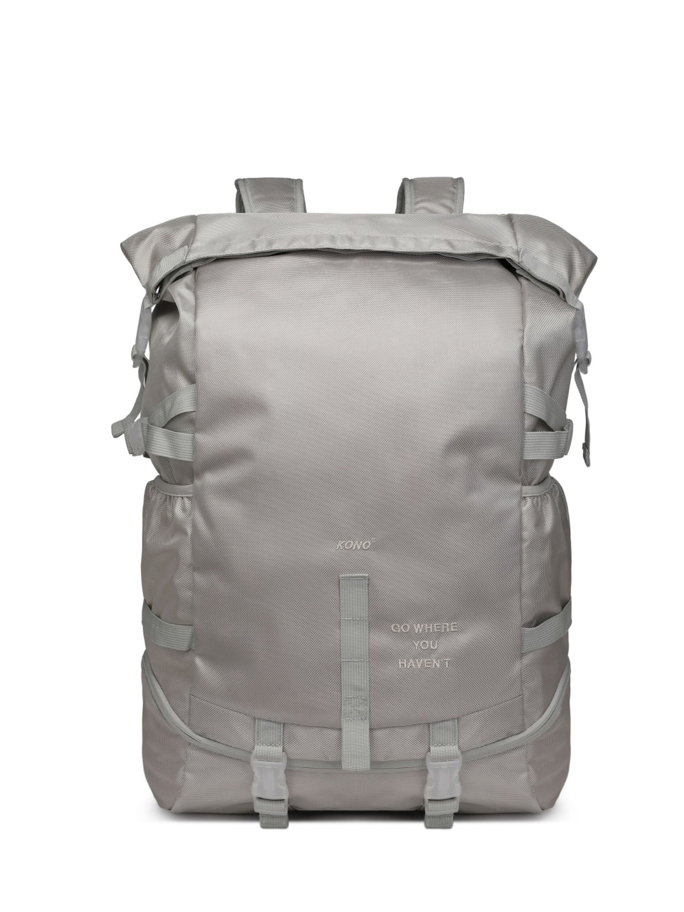 Kono Rucksack‌‌‌‌ in Grau: Vorderseite