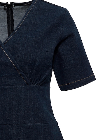 Queen Kerosin Dress in Blue