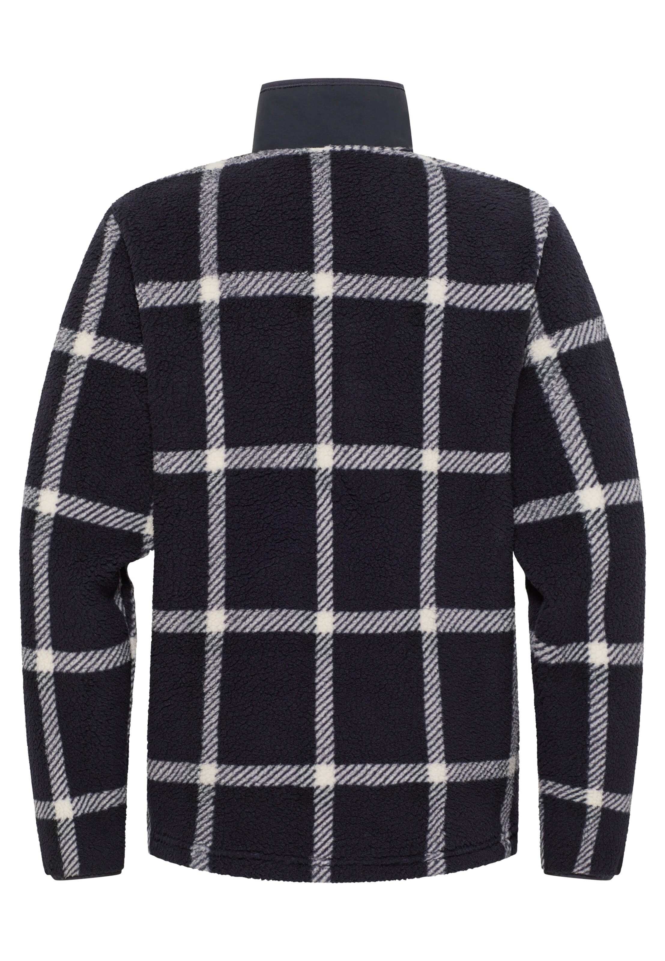 JACK WOLFSKIN Athletic Fleece Jacket in Blue