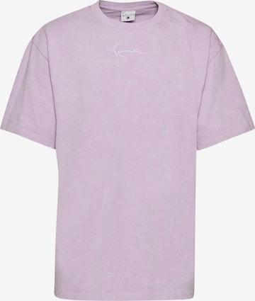 T-Shirt Karl Kani en violet : devant