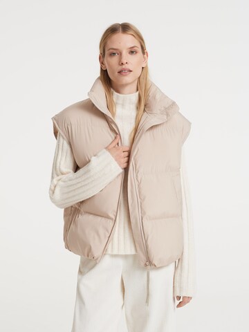 OPUS Bodywarmer 'Wiro' in Beige: voorkant