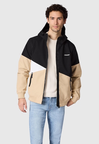 Ragwear Performance Jacket 'Renad' in Grey: front