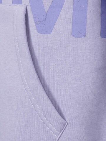Koyumi Sweatshirt 'Unisex Oversize Hoodie – 3-Faden Stoff, innen angeraut , Suheyla Love it' in Purple