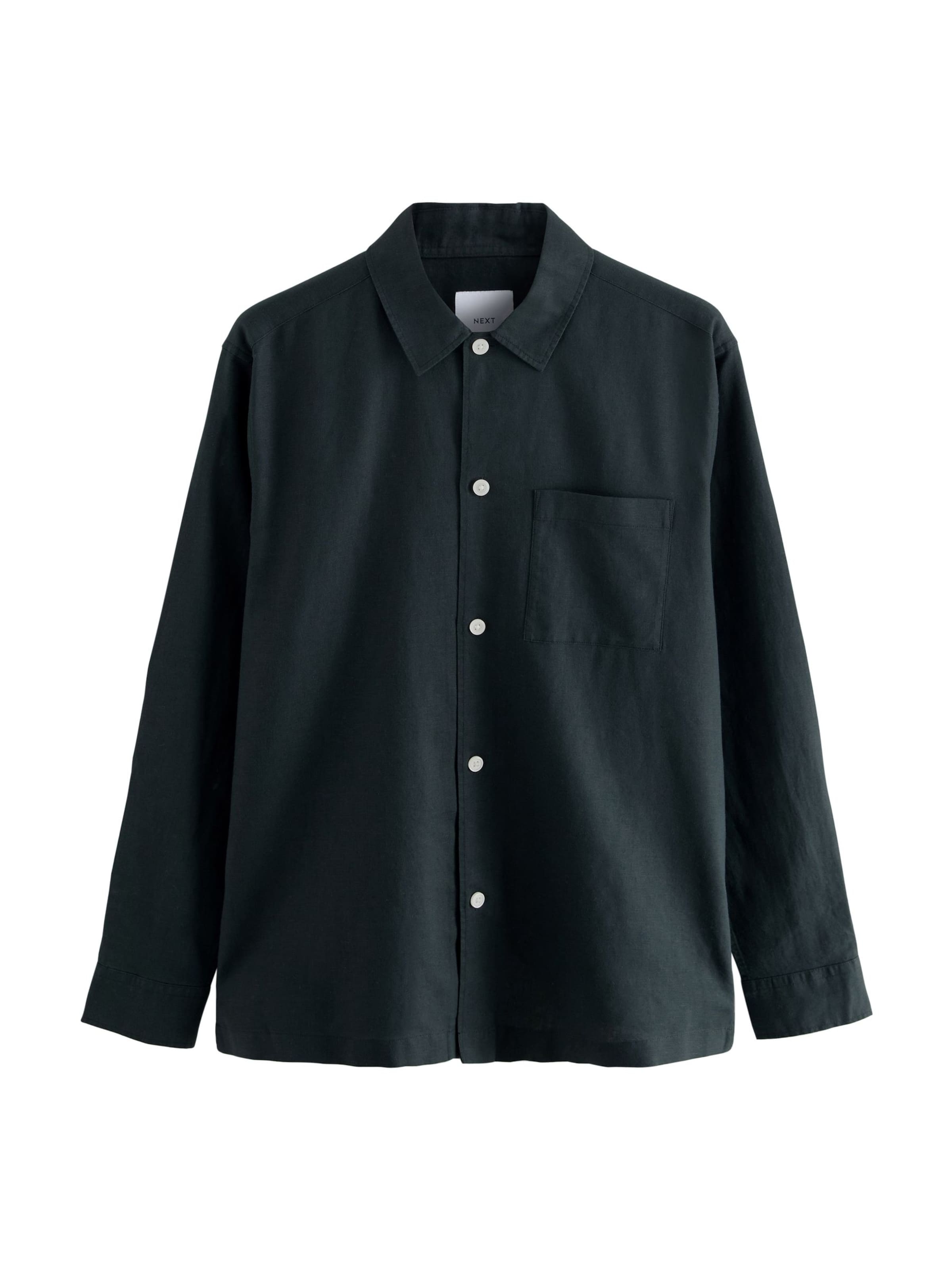 Coupe regular Chemise Next en noir : devant