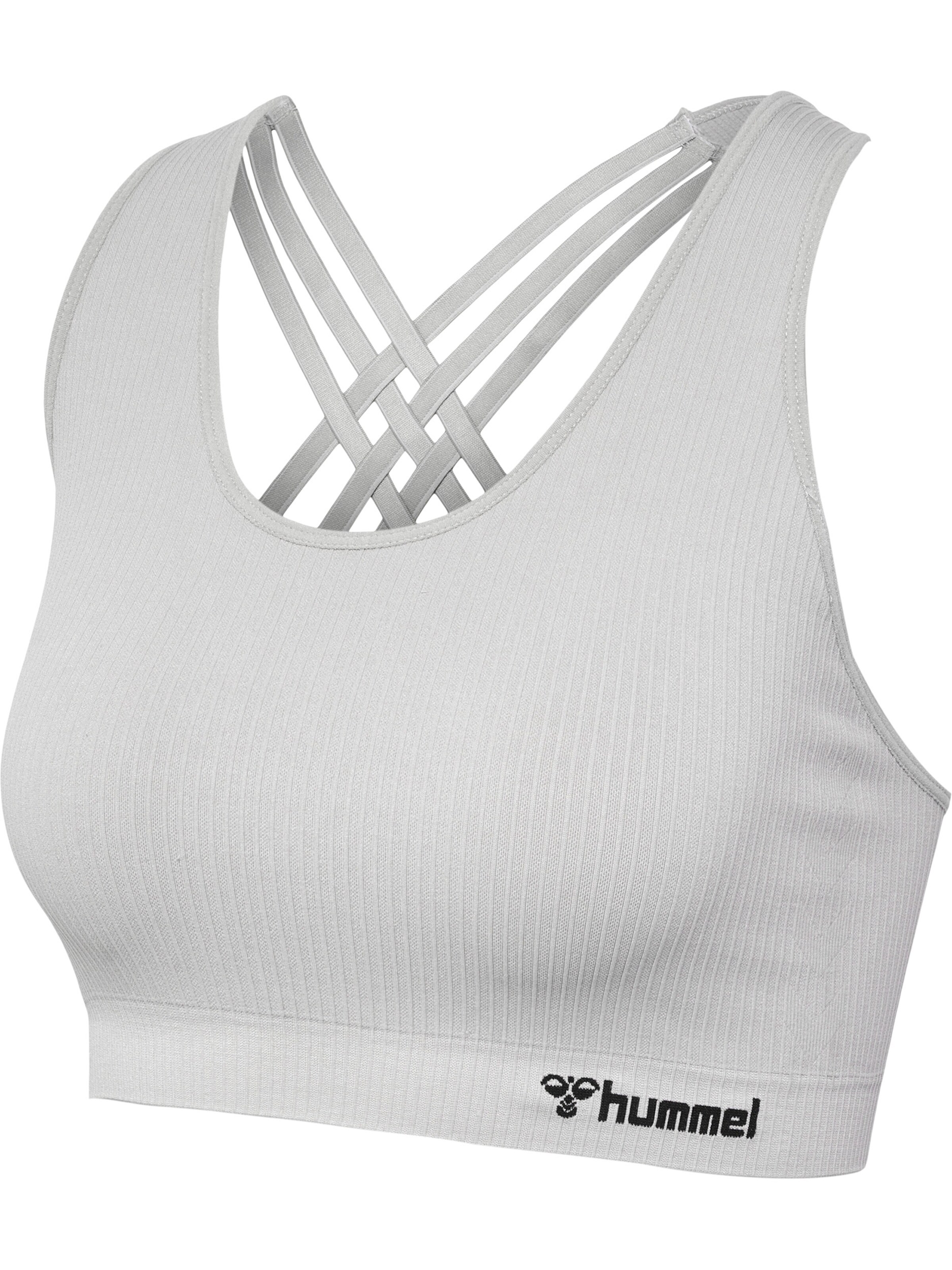 Hummel Bralette Sports bra 'Rest' in Grey