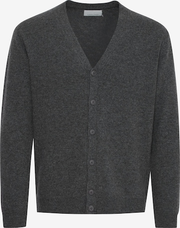 Casual Friday Knit Cardigan in Grey: front