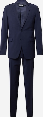 Karl Lagerfeld Regular Anzug 'DRIVE' in Blau: Vorderseite