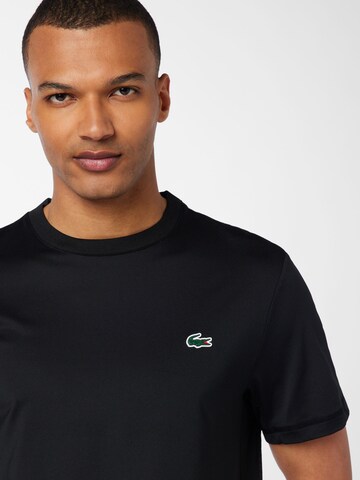 Lacoste Sport Λειτουργικό μπλουζάκι σε μαύρο