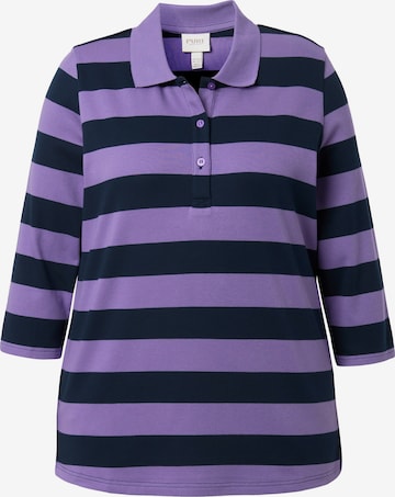 Ulla Popken Sweatshirt in Lila: Vorderseite