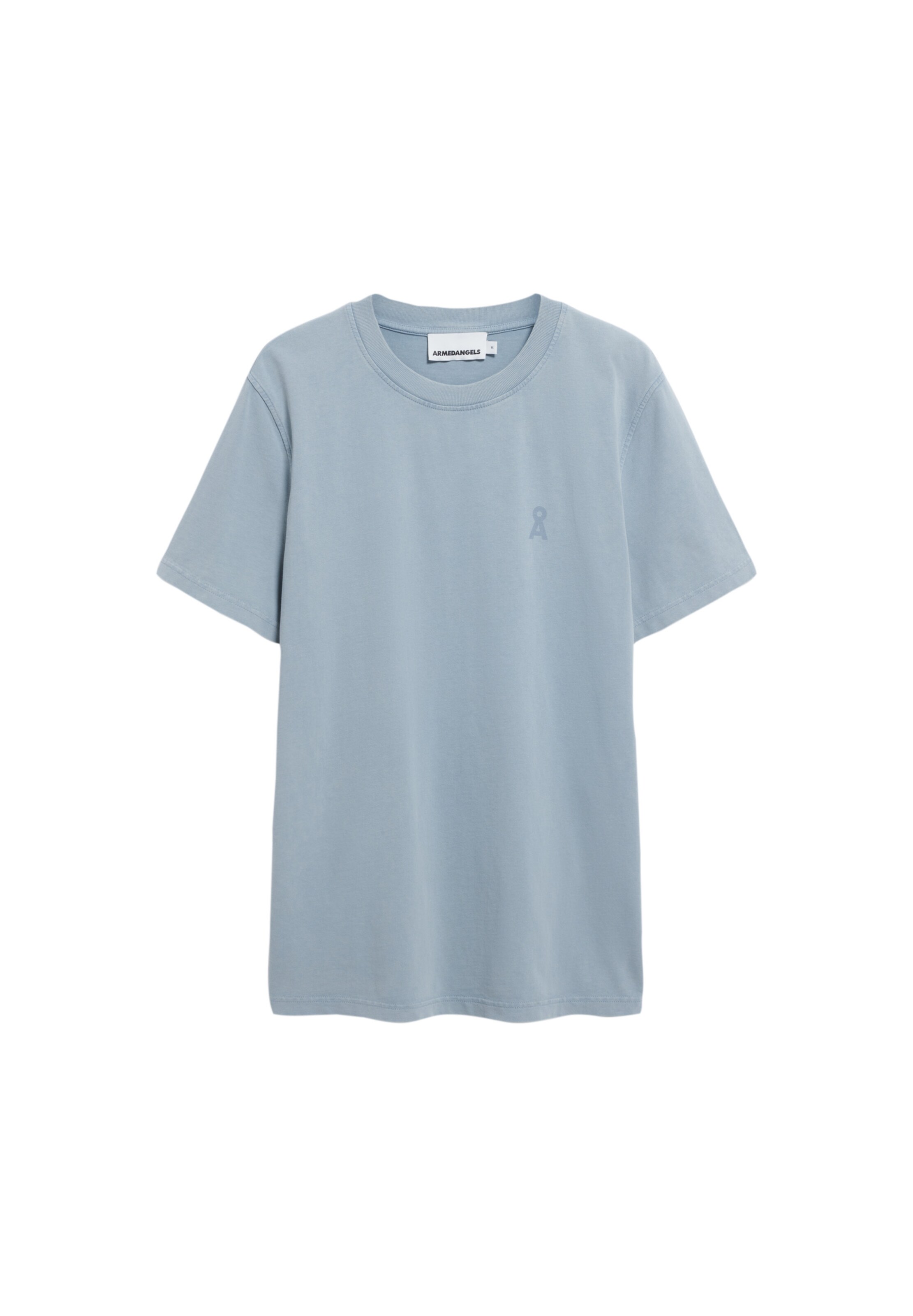 ARMEDANGELS T-Shirt MAARKOS GMT DYE in Blau: Vorderseite