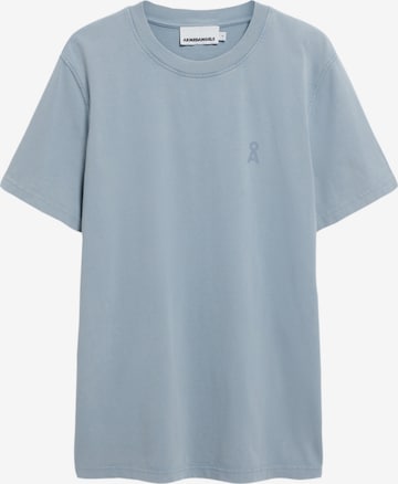 ARMEDANGELS T-Shirt MAARKOS GMT DYE in Blau: Vorderseite