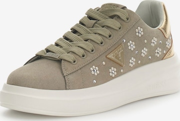 GUESS Низкие кроссовки 'ELBINA12' в Серый: спереди