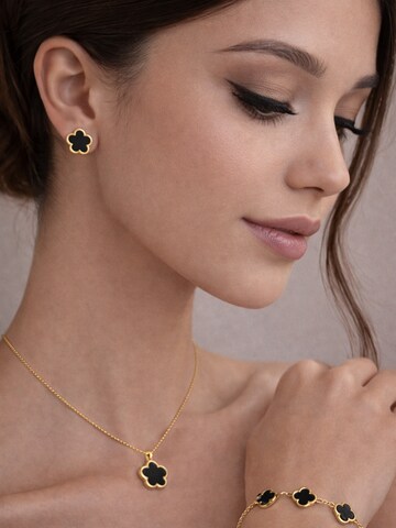 Pure Schmuck Necklace 'Clover' in Gold