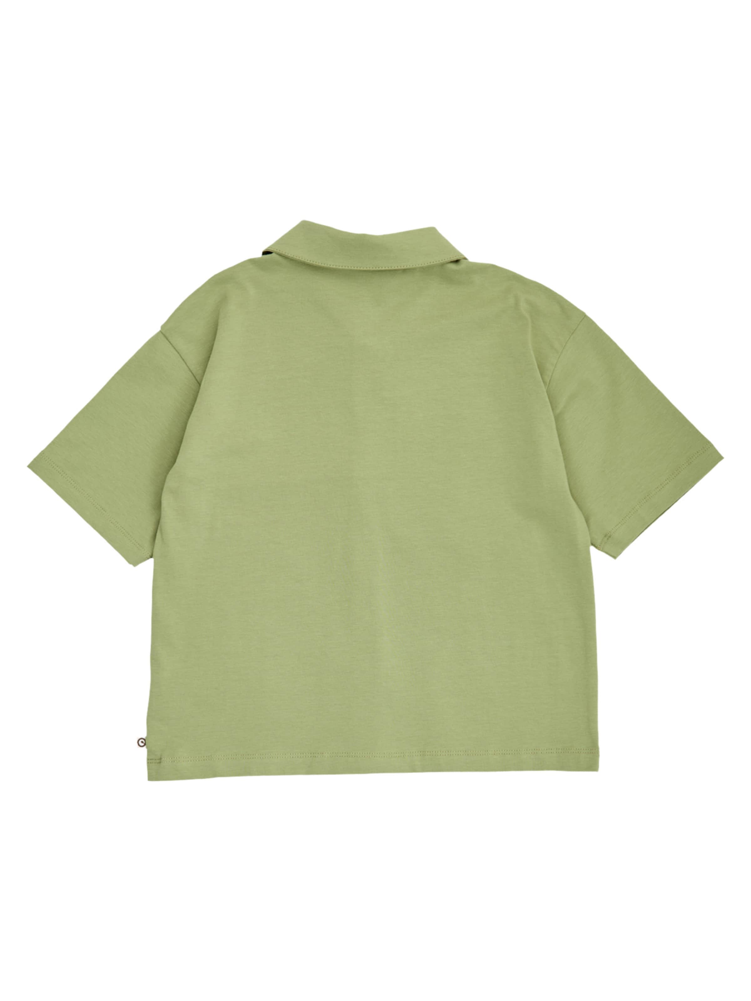 Regular fit Camicia di Müsli by GREEN COTTON in verde