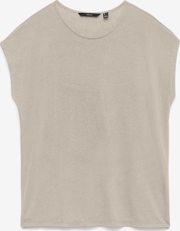 VERO MODA Shirt 'VMGINA AVA' in Beige: front