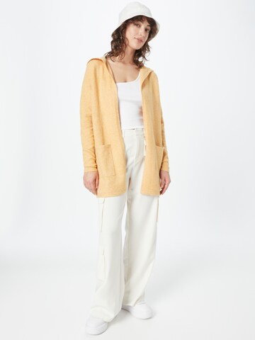 VERO MODA Knit Cardigan in Yellow