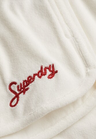 Superdry & Co Loose fit Pants 'Terry' in Beige