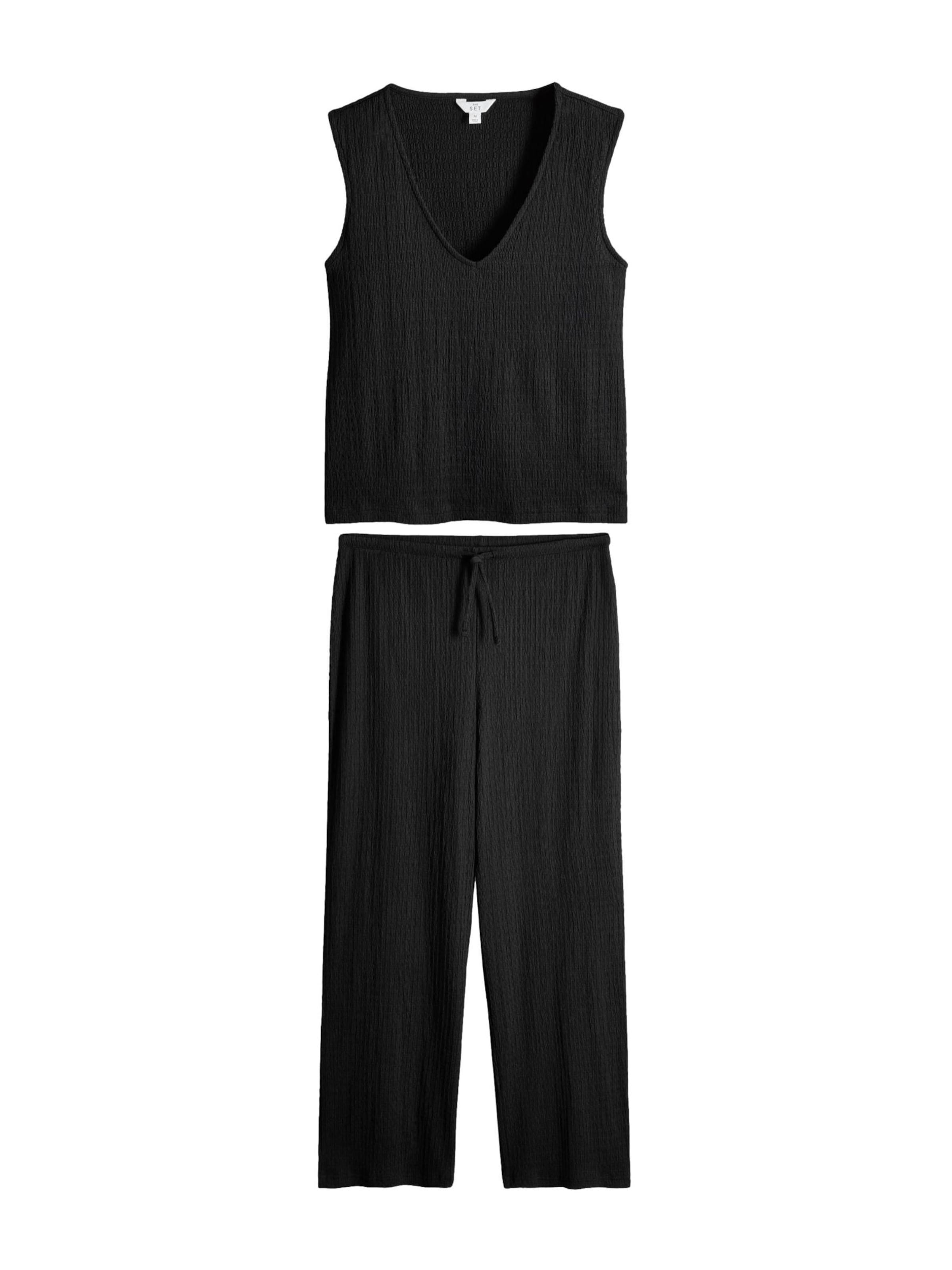 The Set Kodurõivas, värv must: eest vaates