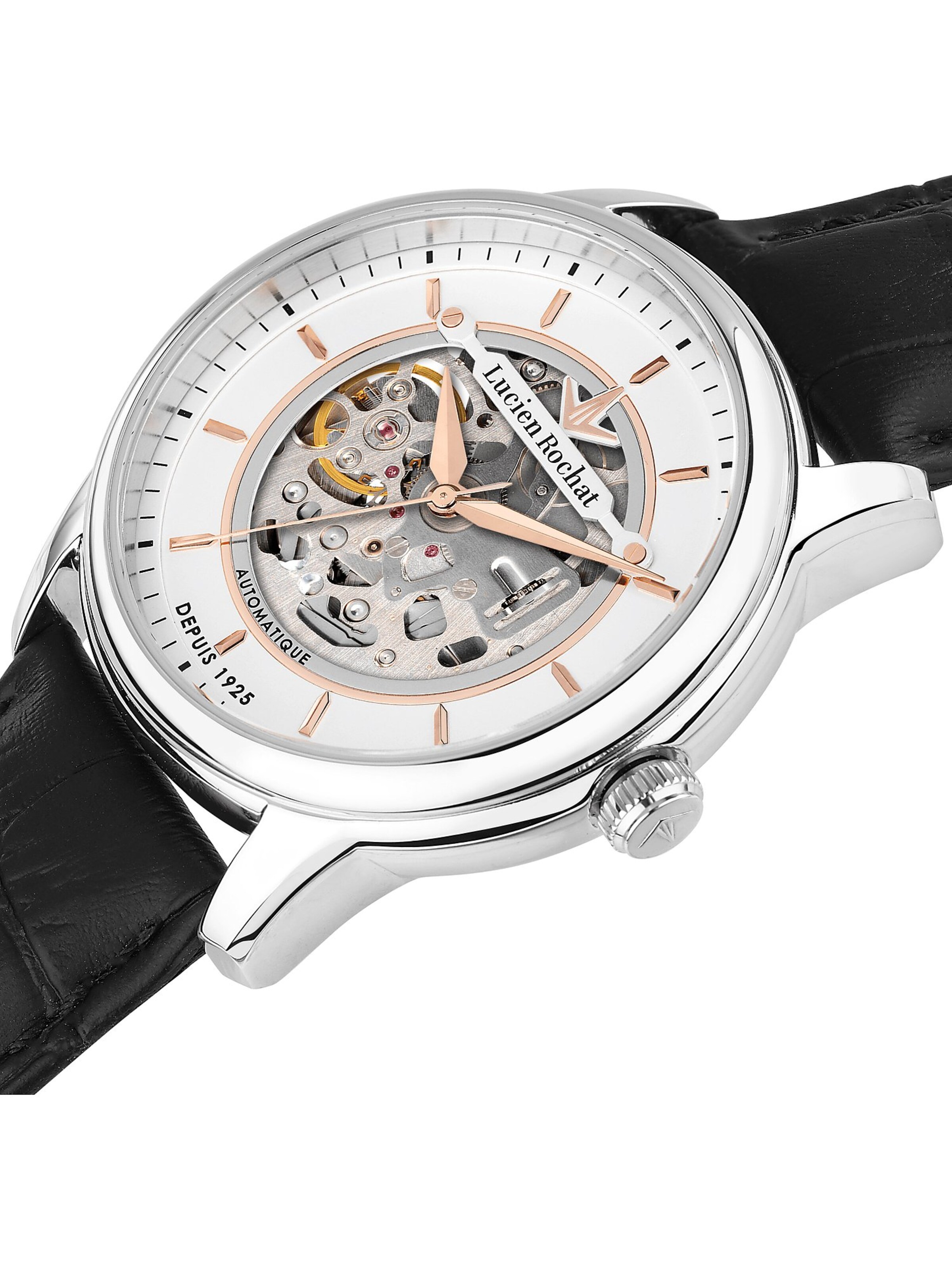 Lucien Rochat Analog Watch in Silver
