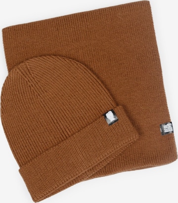 Real Guys Beanie in Beige: front