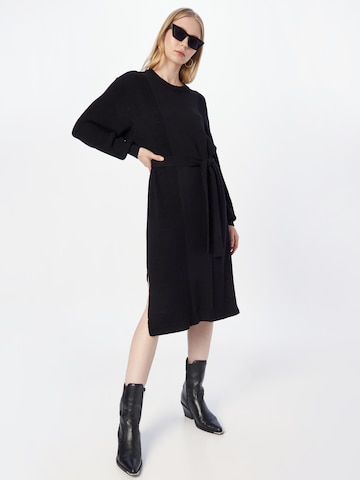 MSCH COPENHAGEN Knitted dress 'Jalda' in Black
